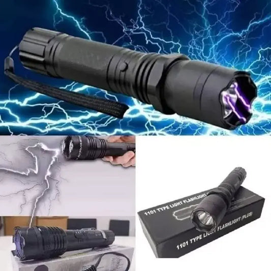 Linterna Taser eléctrica recargable