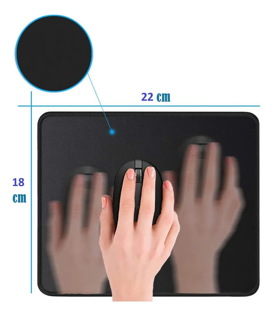 Alfombrilla Mouse pad Cuadrada Antideslizante