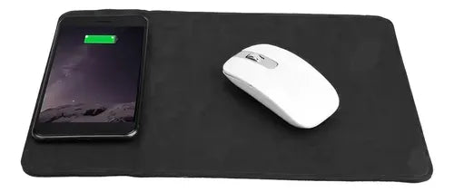 Mouse Pad Ergonomico Elegante Carga Inalambrica Profesional Café