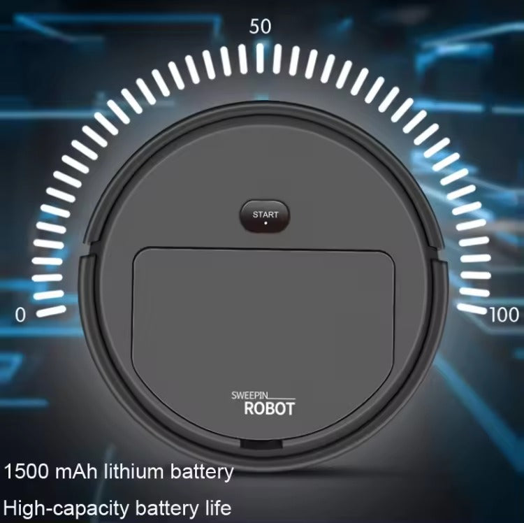 Aspiradora Robot Usb Inteligente 3 En 1 De Uso Doméstico