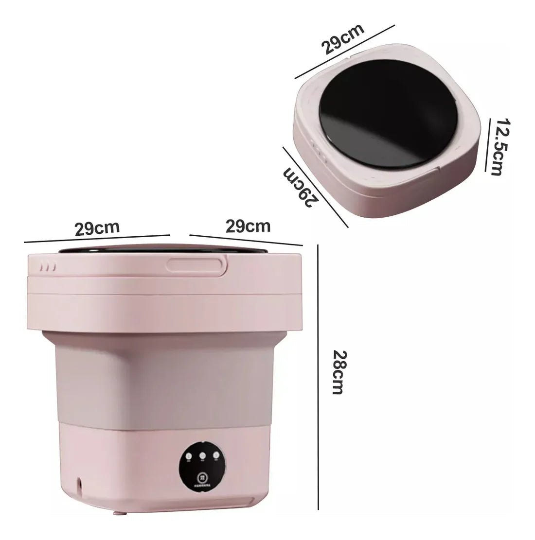 Mini Lavadora Portátil, Lavadora Plegable, Lavadora Compacta