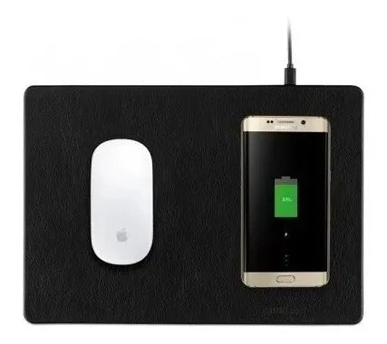 Mouse Pad Ergonomico Elegante Carga Inalambrica Profesional Café