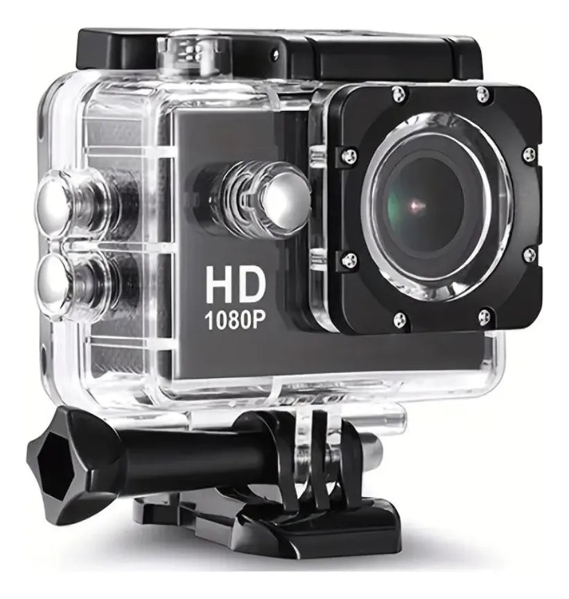 Cámara deportiva de accion sumergible y resistente al agua-1080p