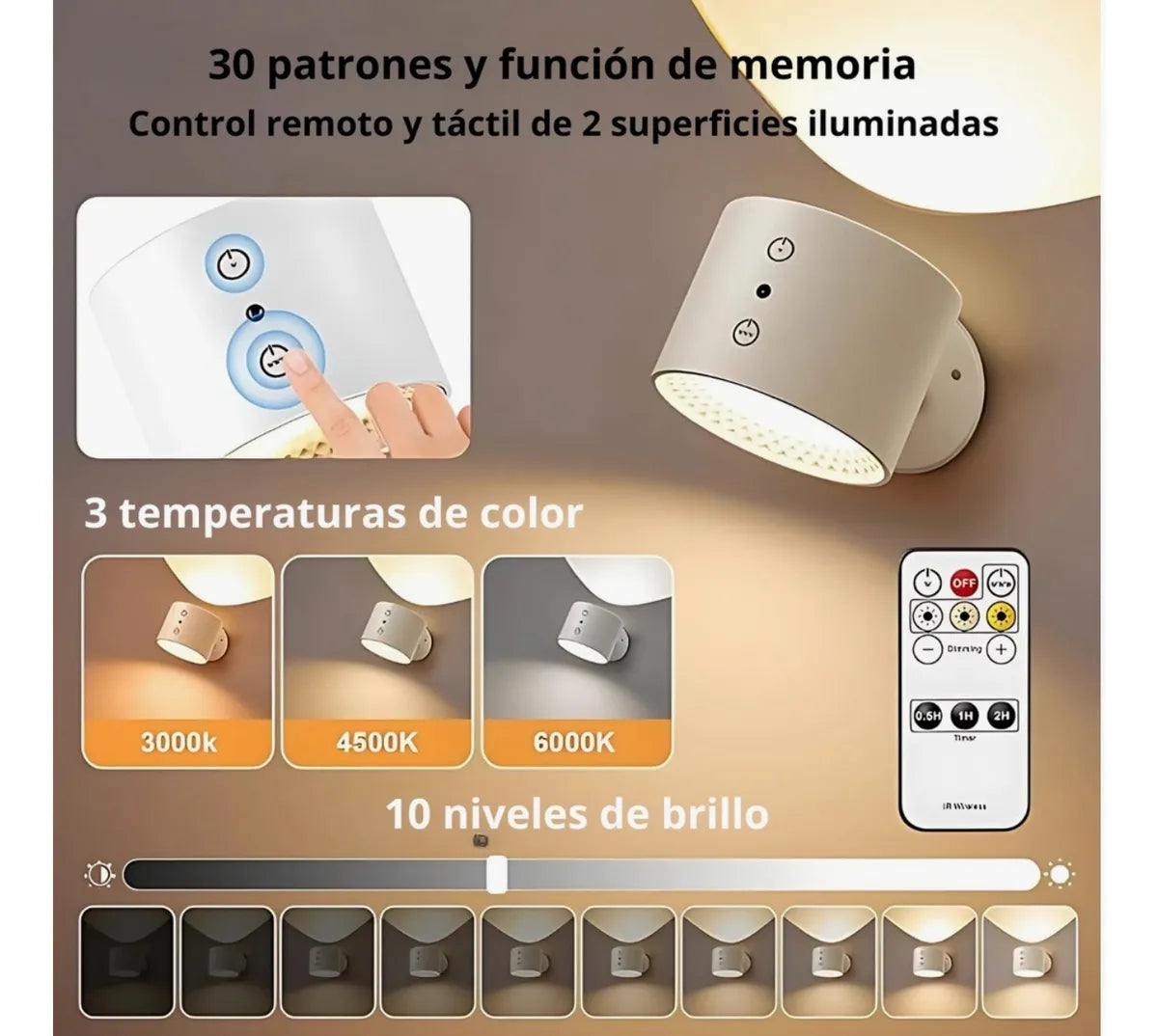 lámparas de pared decorativas