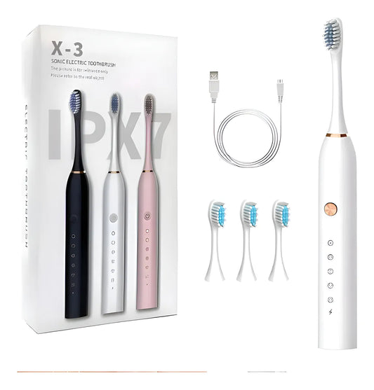 Cepillo de dientes eléctrico inteligente con temporizador de 6 modos