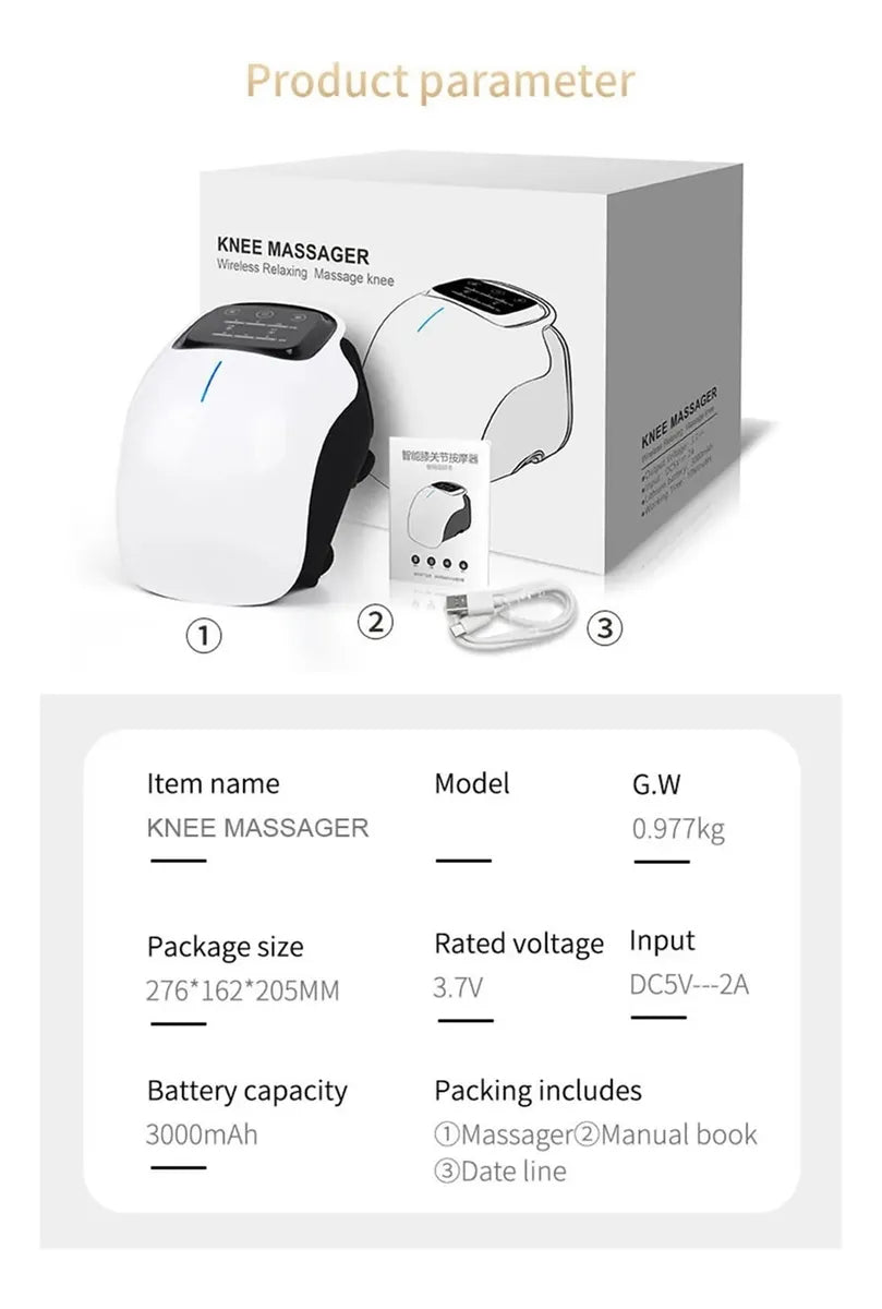 Masajeador de recuperación para rodilla