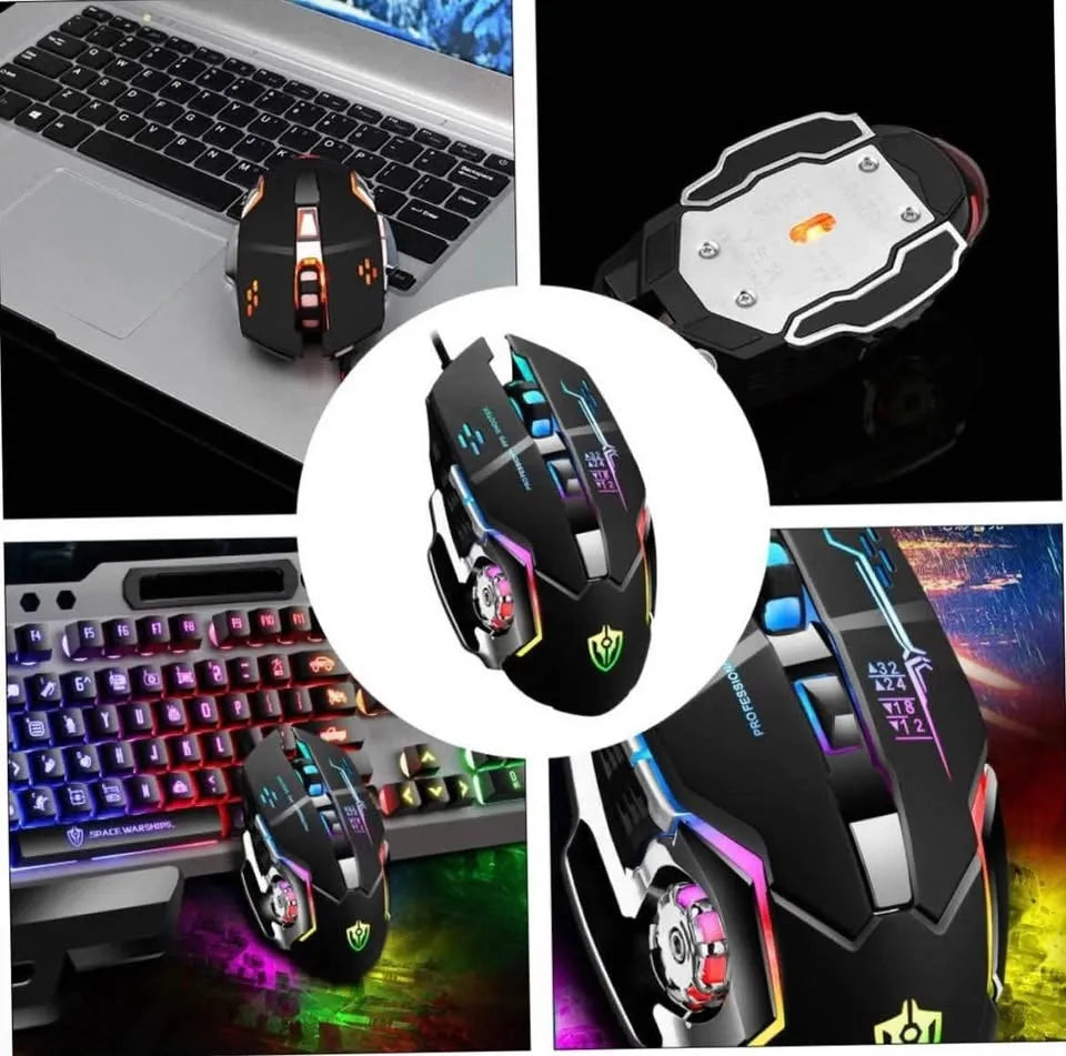 Mouse Gamer Q6 Inalambrico