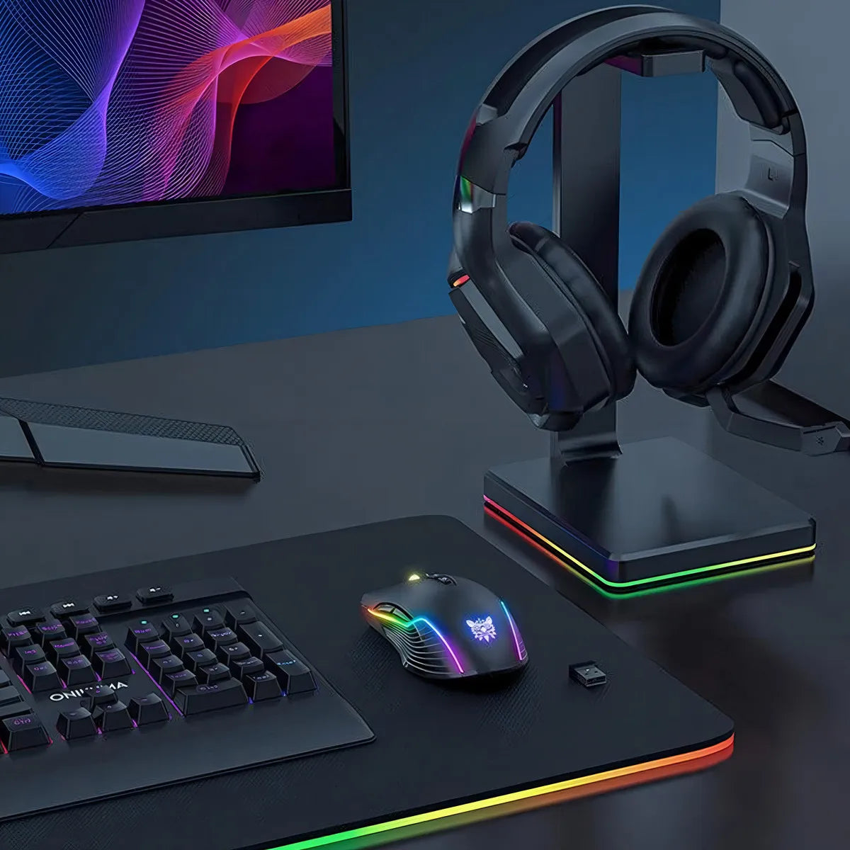 Mouse Alambrico Gamer Juego Onikuma 905