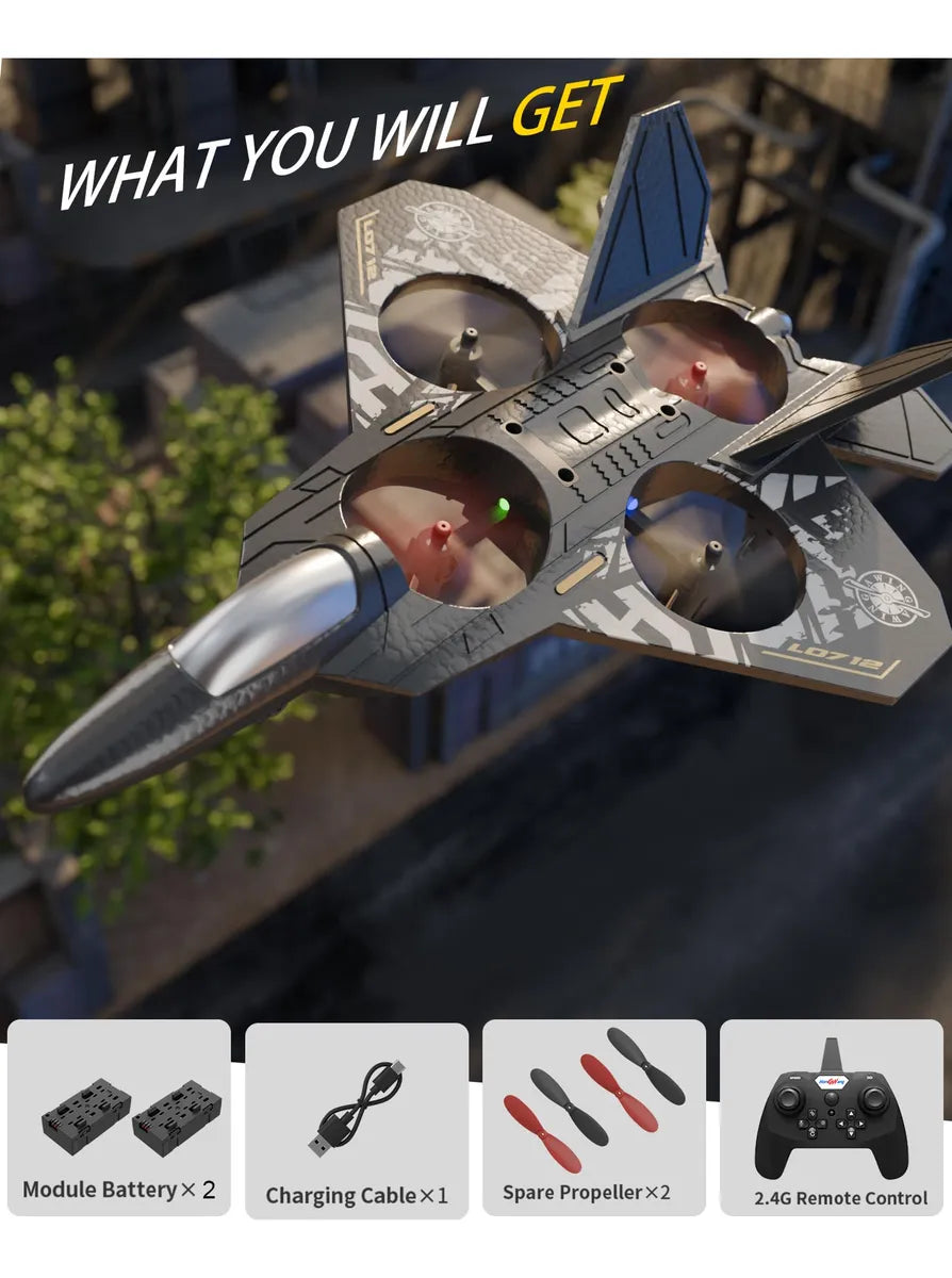 Avion Dron Control Remoto Anti Golpes