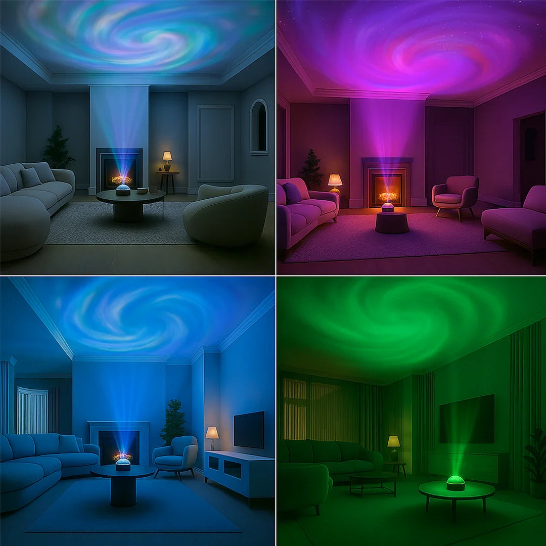 Proyector Parlante Nebula LED