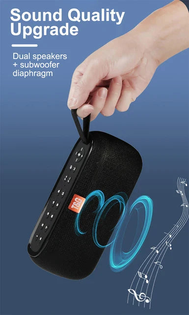 Parlante Reloj Bluetooth TG177 con Rádio FM