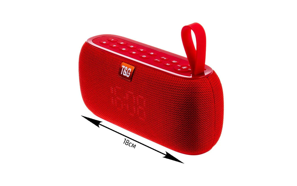 Parlante Reloj Bluetooth TG177 con Rádio FM