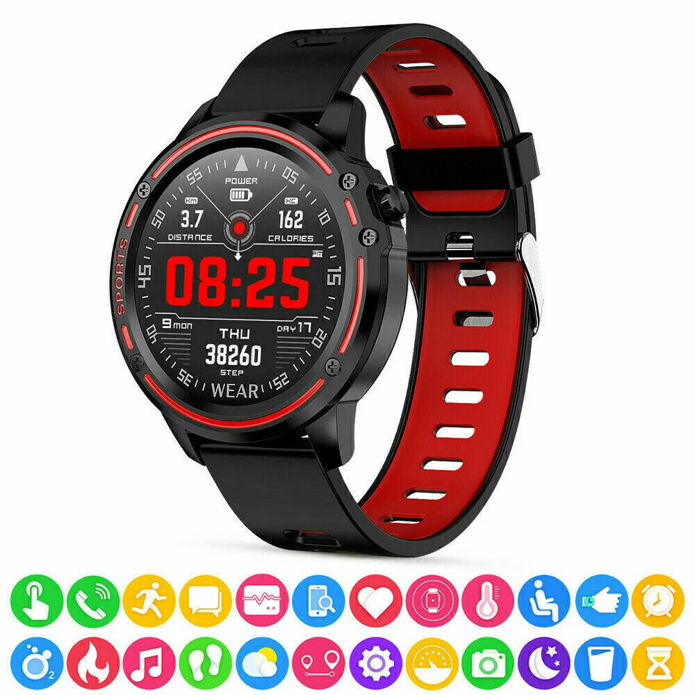 Reloj Inteligente L8 Ip68 Deportivo negro